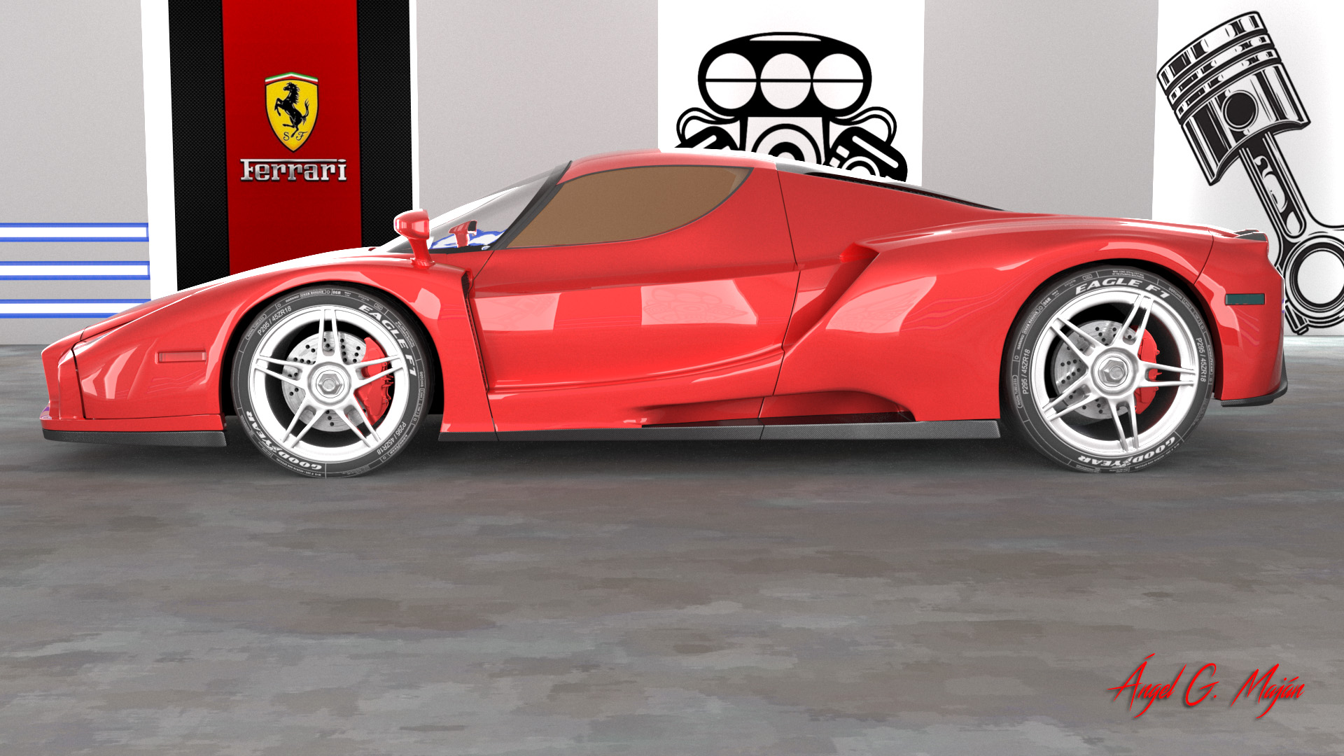 Ferrari Enzo Rojo